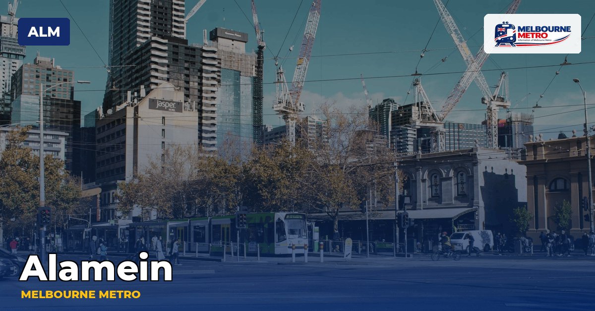 Alamein station — Melbourne Metro