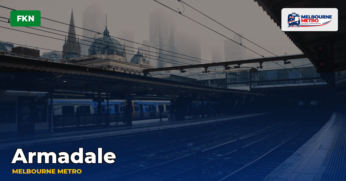 Armadale station — Melbourne Metro