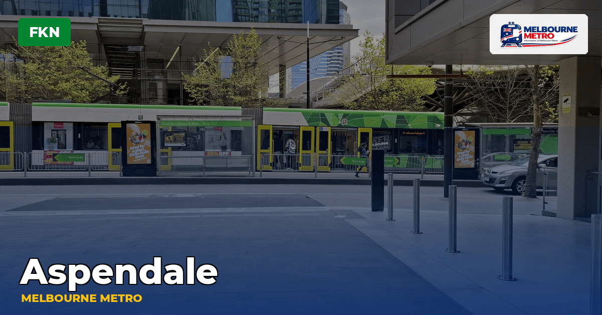 Aspendale station — Melbourne Metro