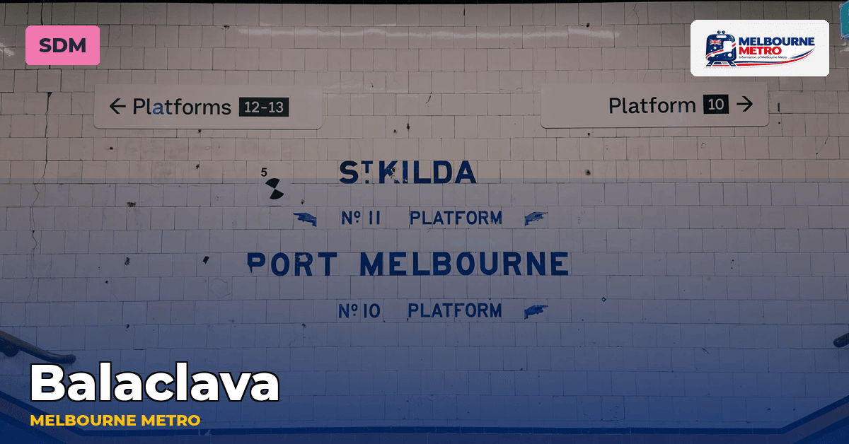 Balaclava station — Melbourne Metro