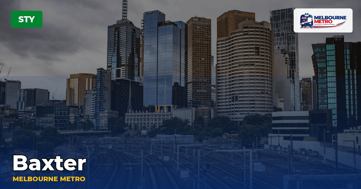 Baxter station — Melbourne Metro