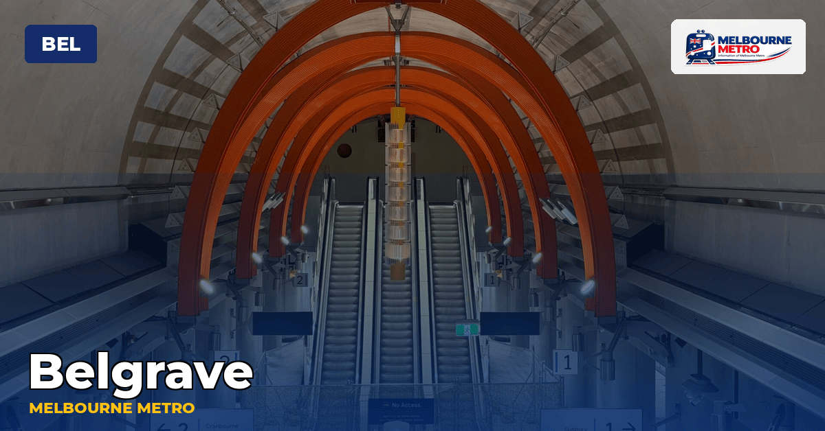 Belgrave station — Melbourne Metro