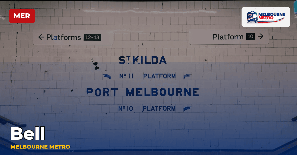 Bell station — Melbourne Metro
