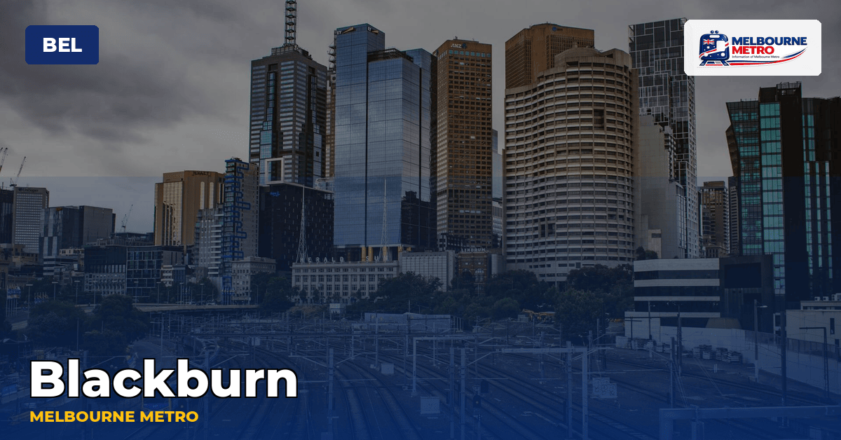 Blackburn station — Melbourne Metro