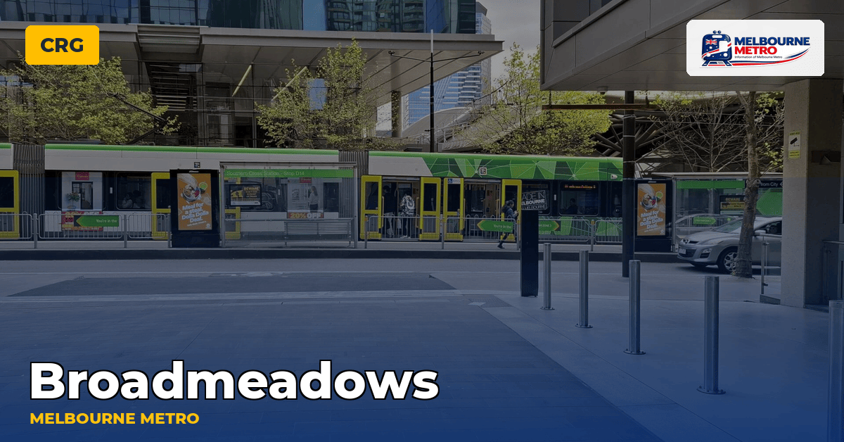 Broadmeadows station — Melbourne Metro