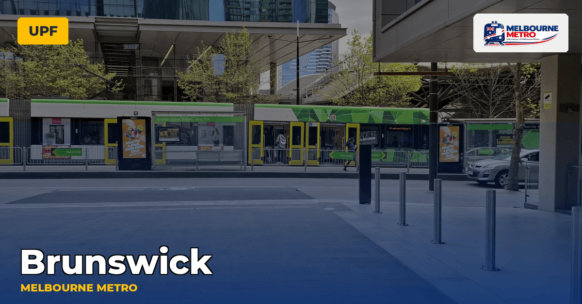 Brunswick station — Melbourne Metro