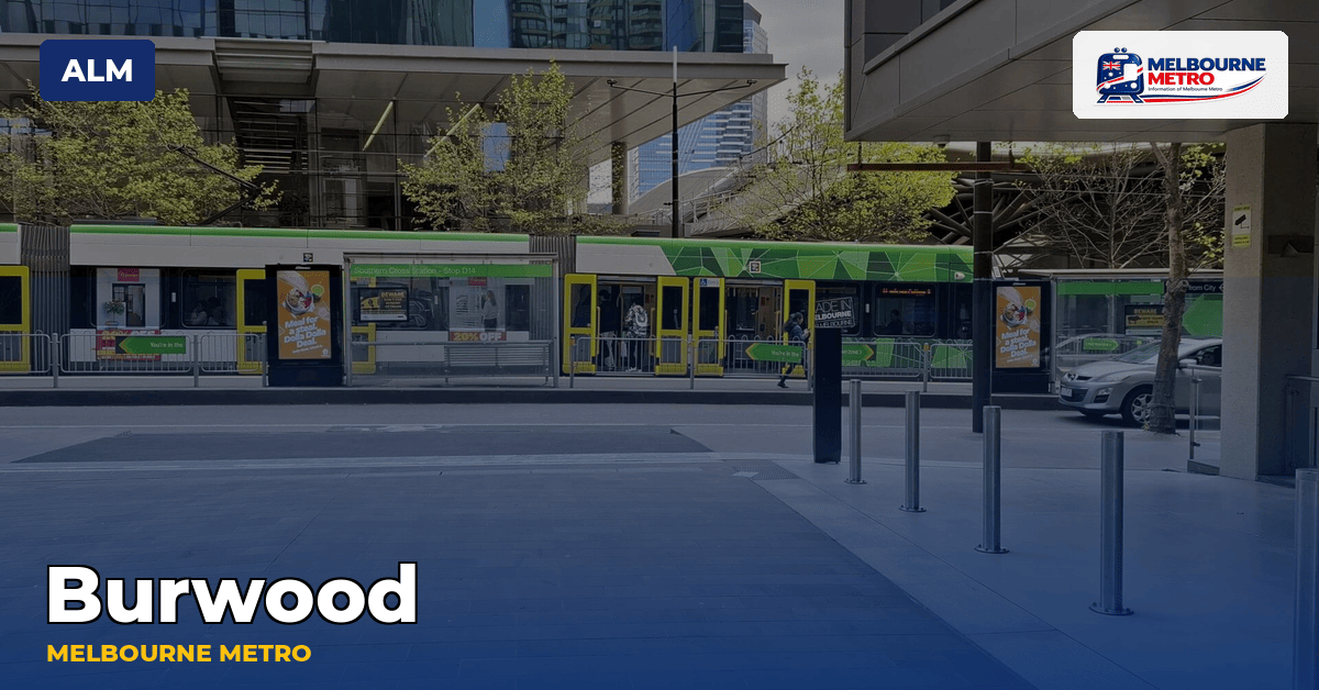 Burwood station — Melbourne Metro