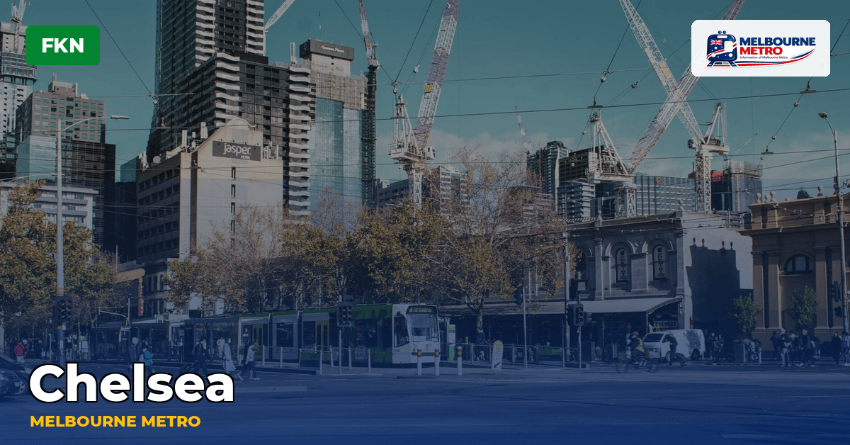 Chelsea station — Melbourne Metro