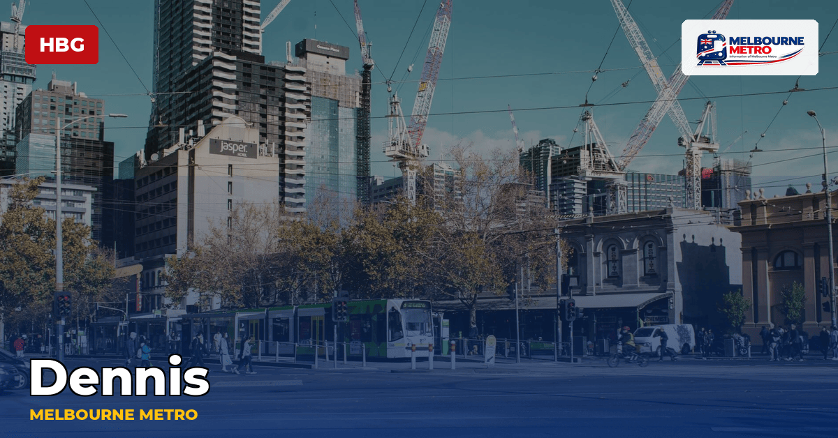 Dennis station — Melbourne Metro