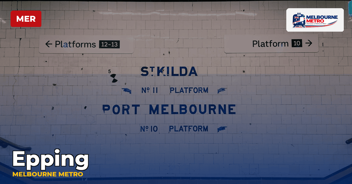 Epping station — Melbourne Metro