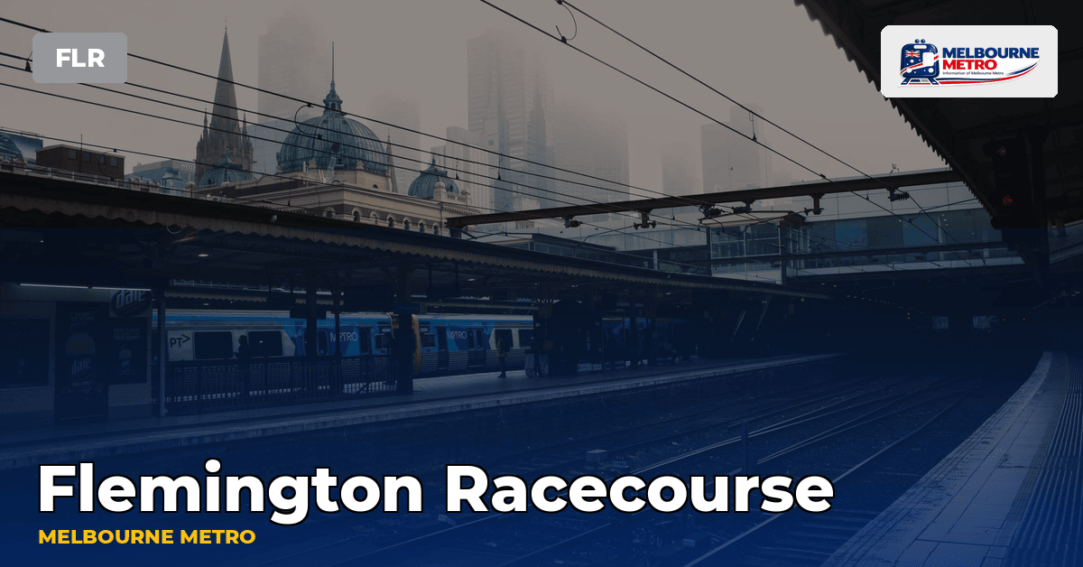 Flemington Racecourse station — Melbourne Metro
