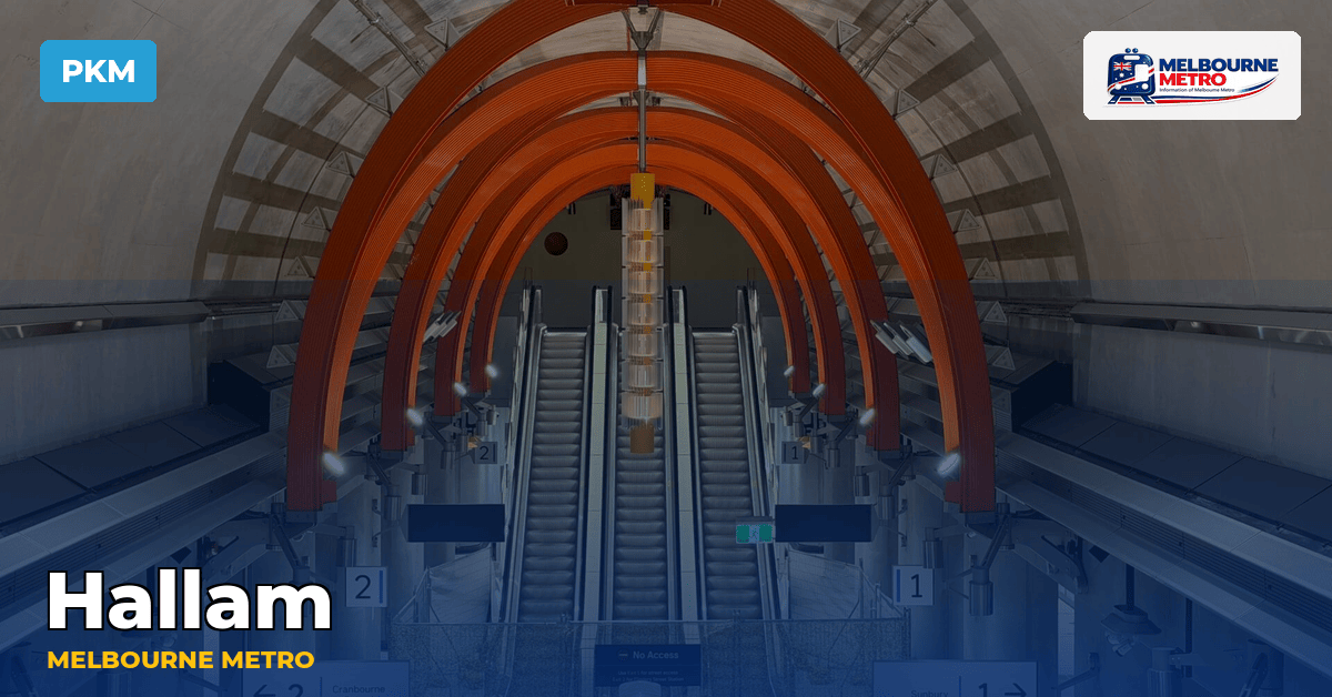 Hallam station — Melbourne Metro