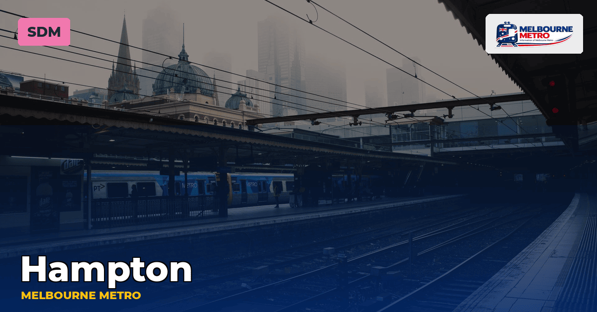 Hampton station — Melbourne Metro