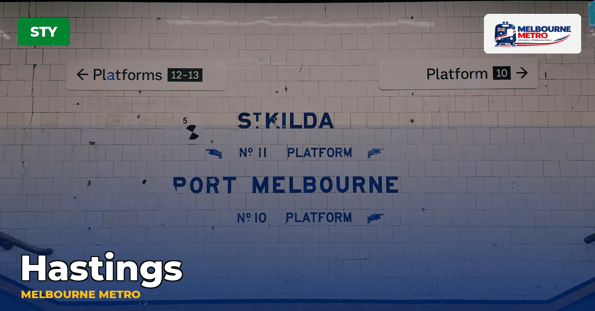 Hastings station — Melbourne Metro