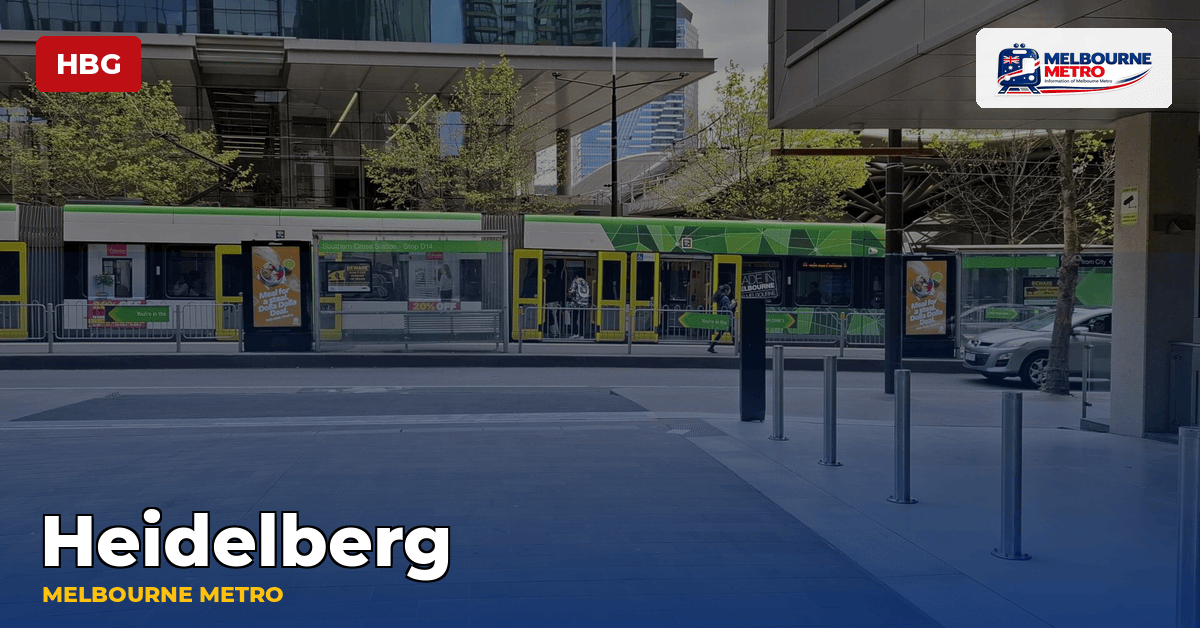 Heidelberg station — Melbourne Metro