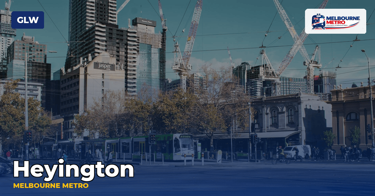 Heyington station — Melbourne Metro