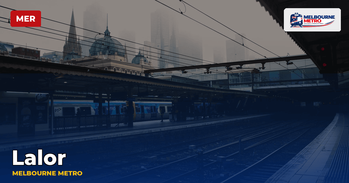 Lalor station — Melbourne Metro