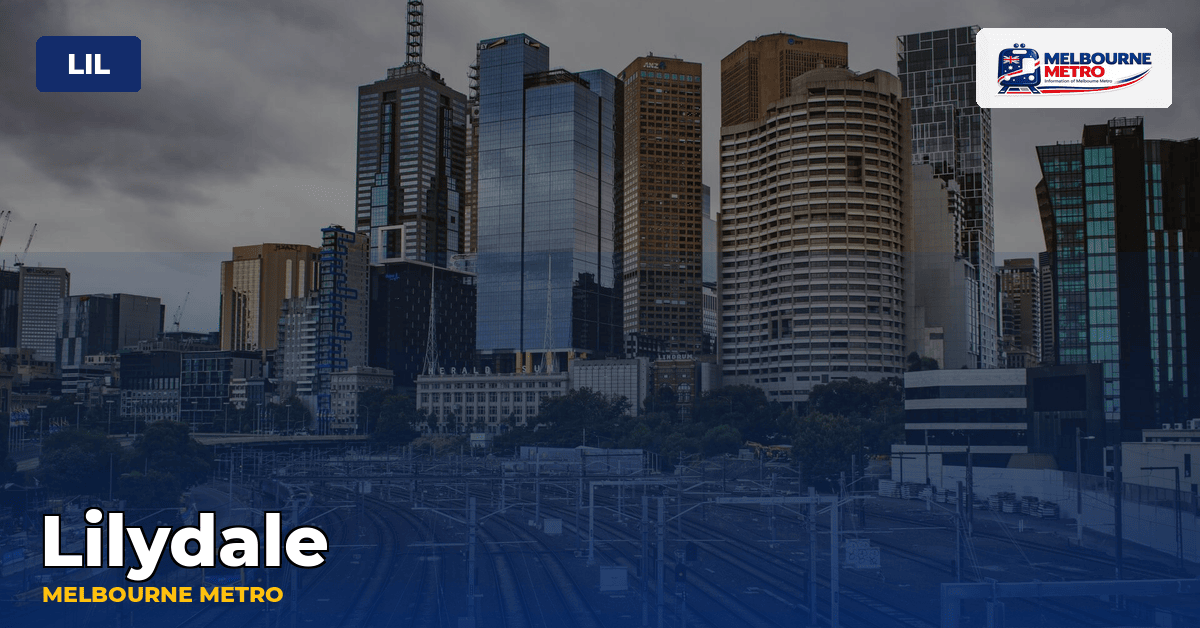 Lilydale station — Melbourne Metro