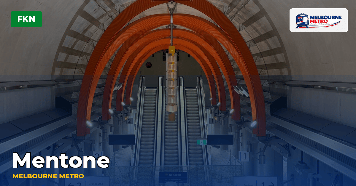 Mentone station — Melbourne Metro