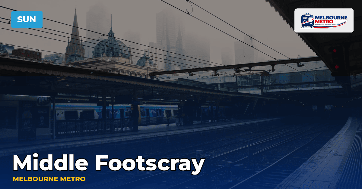 Middle Footscray station — Melbourne Metro
