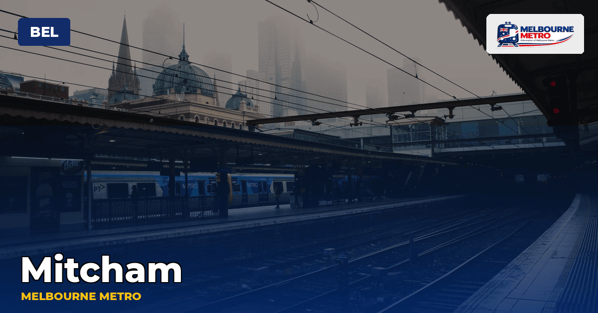 Mitcham station — Melbourne Metro