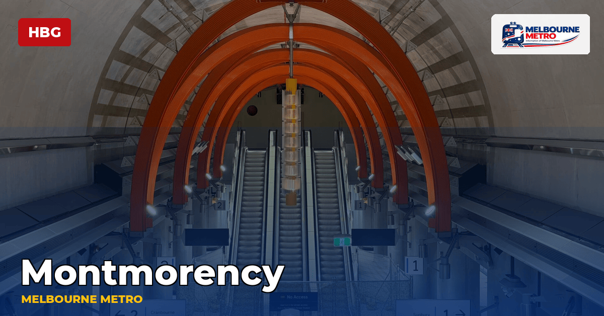 Montmorency station — Melbourne Metro