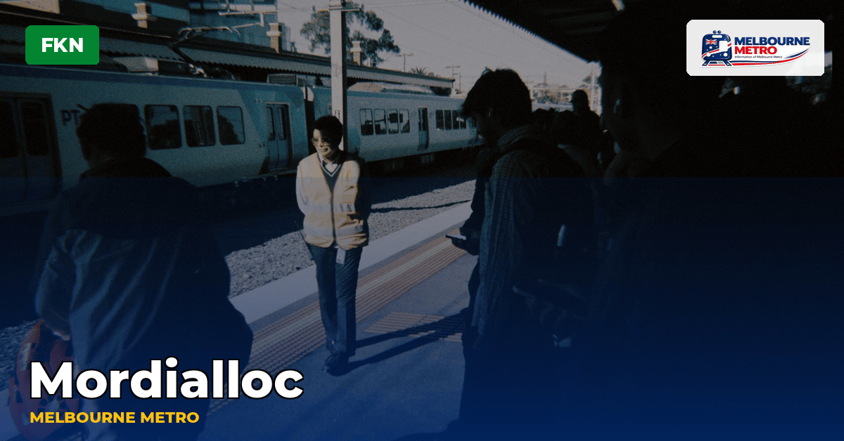 Mordialloc station — Melbourne Metro