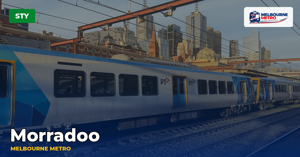 Morradoo station — Melbourne Metro