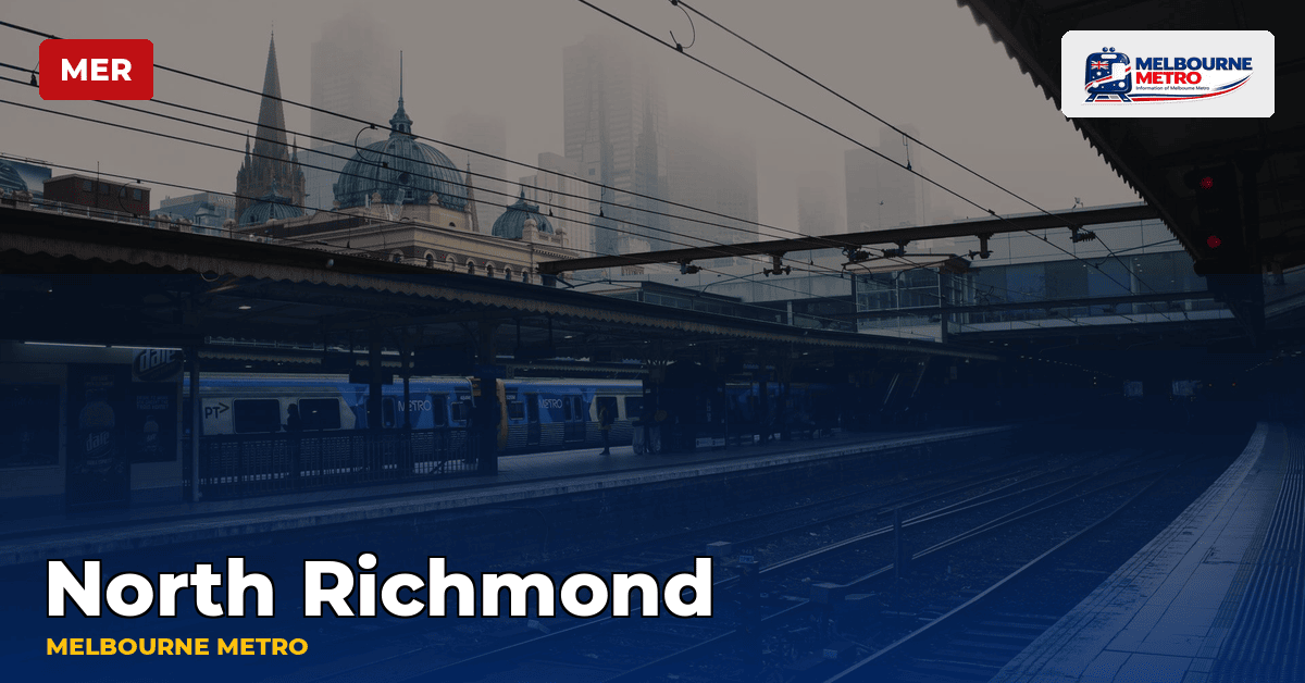 North Richmond station — Melbourne Metro