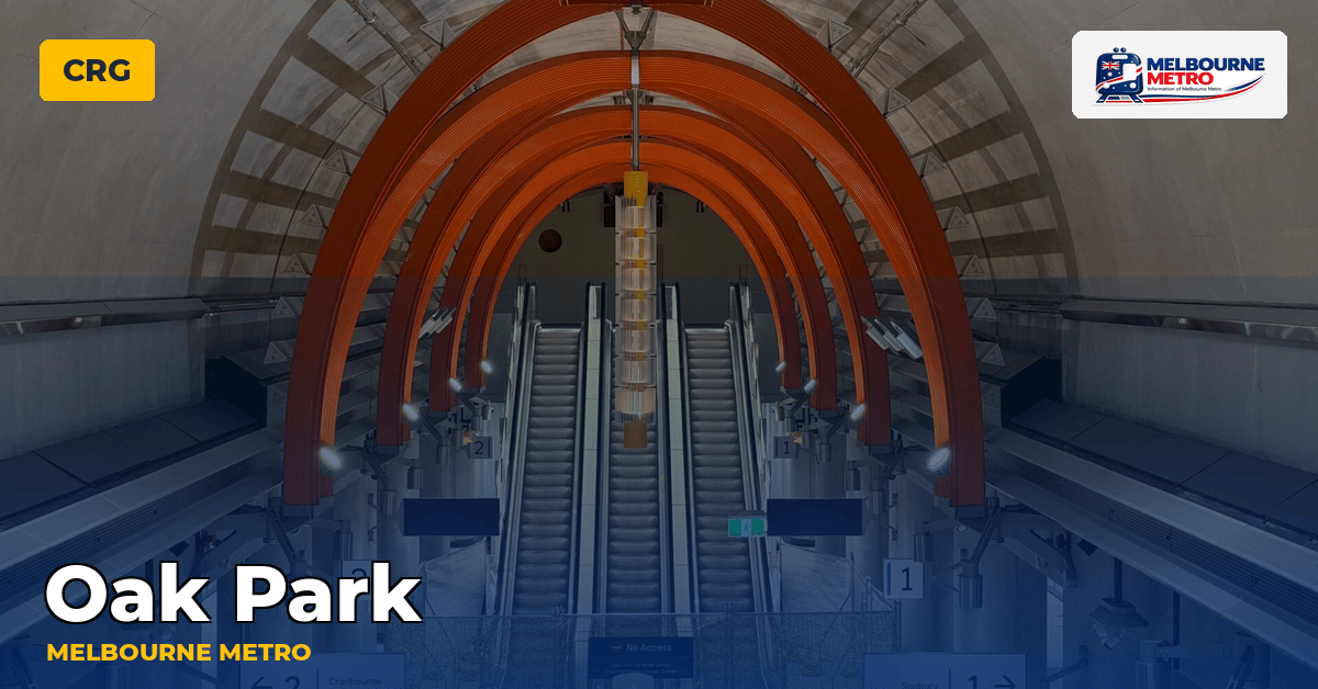 Oak Park station — Melbourne Metro