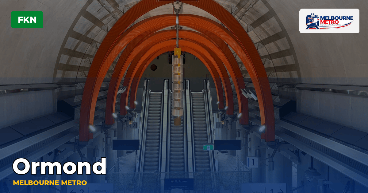 Ormond station — Melbourne Metro