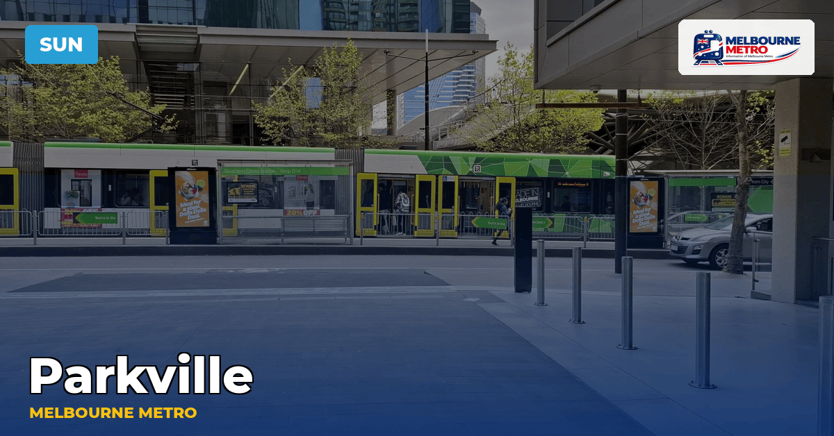 Parkville station — Melbourne Metro