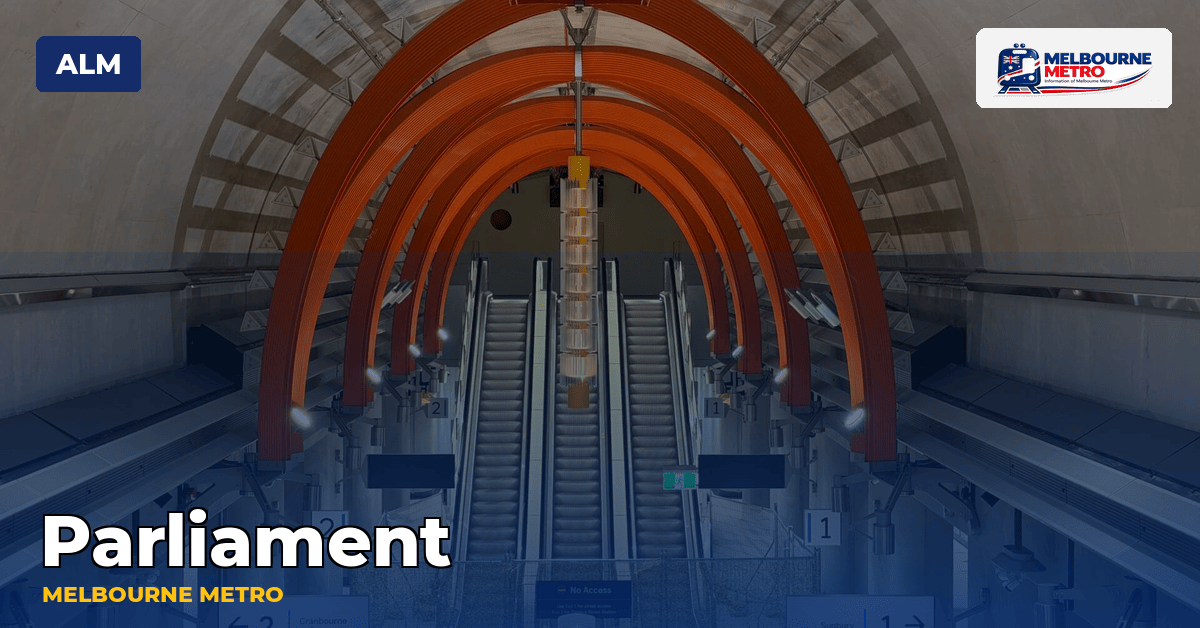 Parliament station — Melbourne Metro
