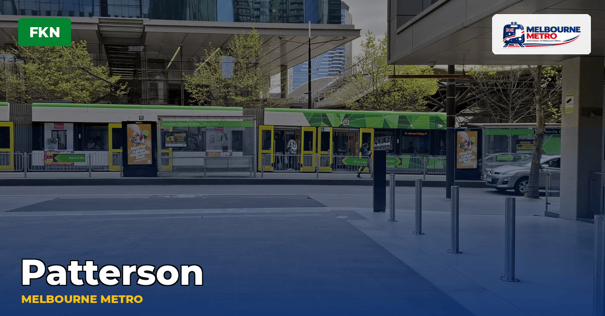 Patterson station — Melbourne Metro