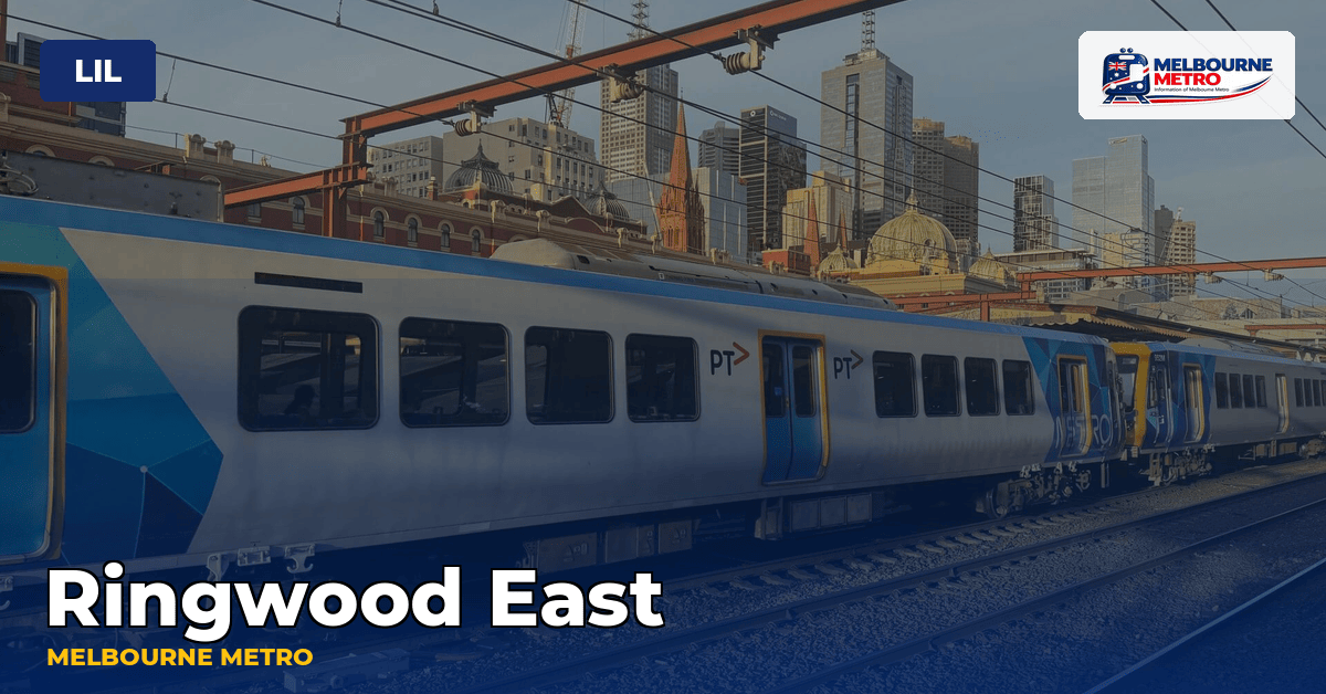 Ringwood East station — Melbourne Metro