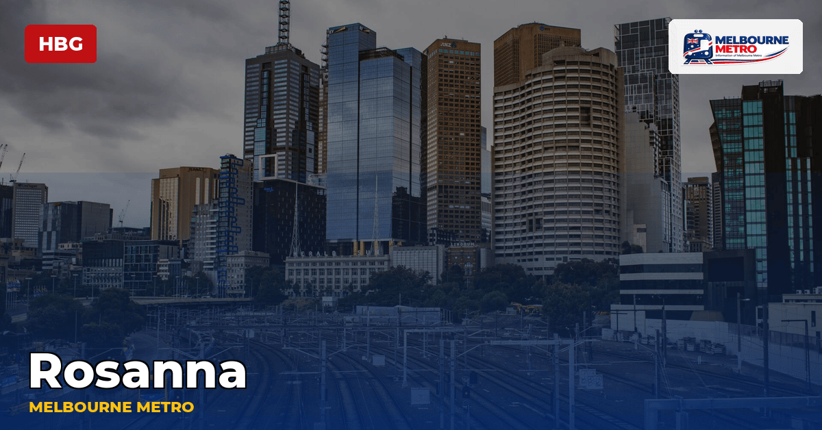 Rosanna station — Melbourne Metro