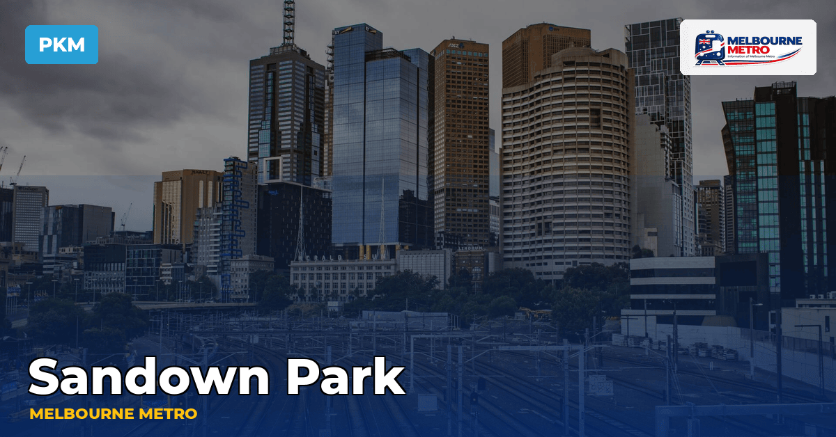 Sandown Park station — Melbourne Metro