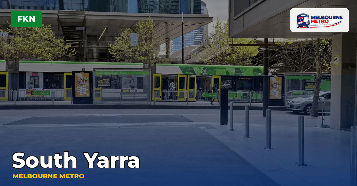 South Yarra station — Melbourne Metro