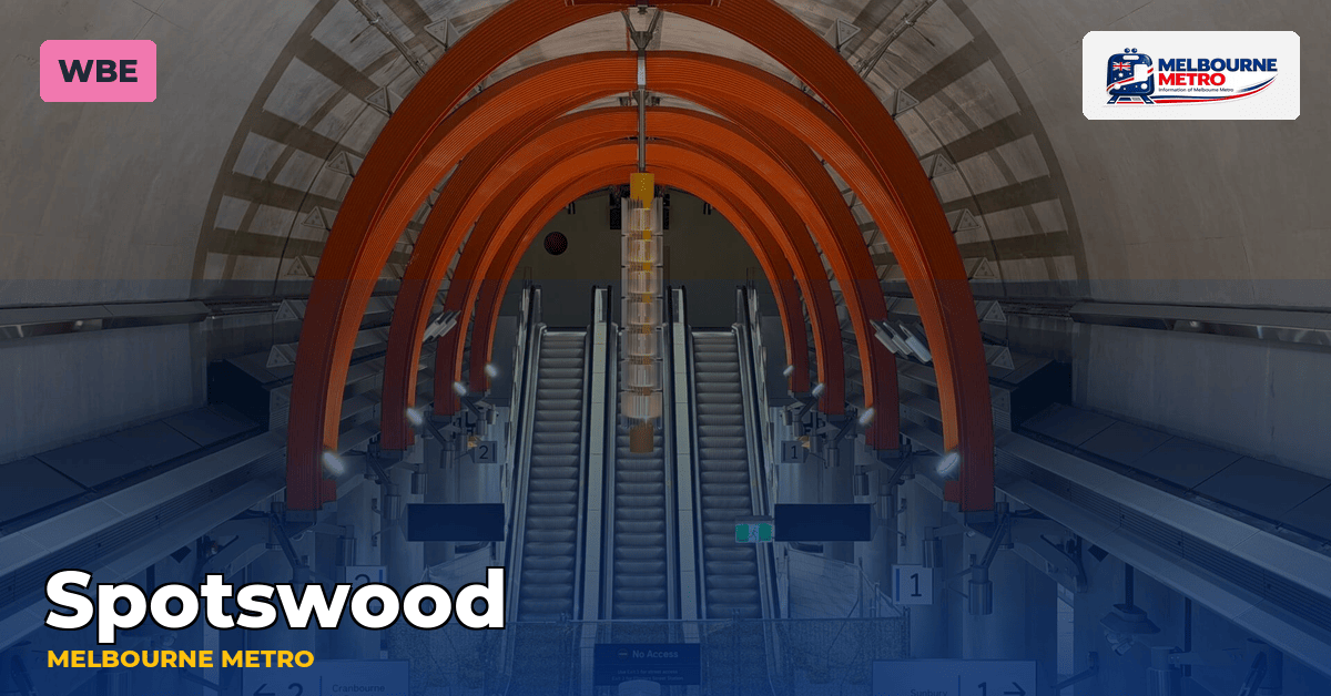 Spotswood station — Melbourne Metro