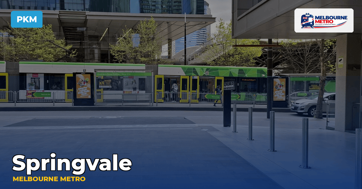 Springvale station — Melbourne Metro