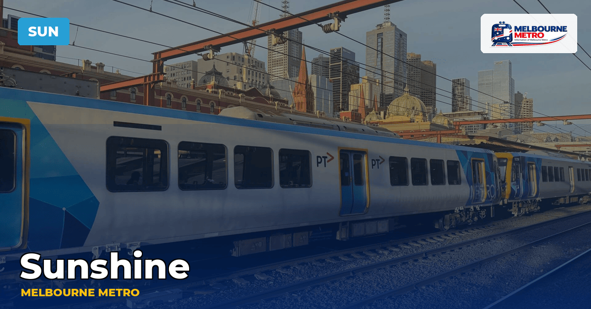 Sunshine station — Melbourne Metro