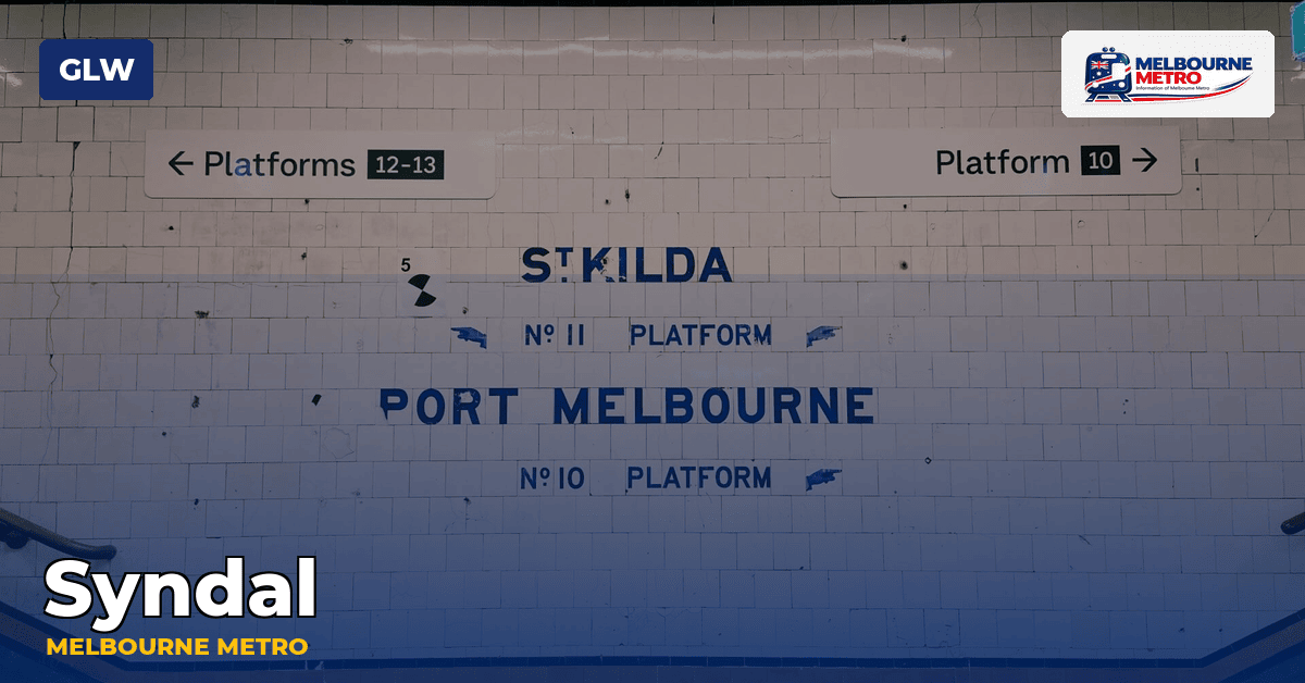 Syndal station — Melbourne Metro