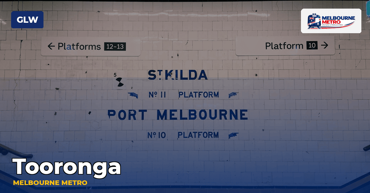 Tooronga station — Melbourne Metro