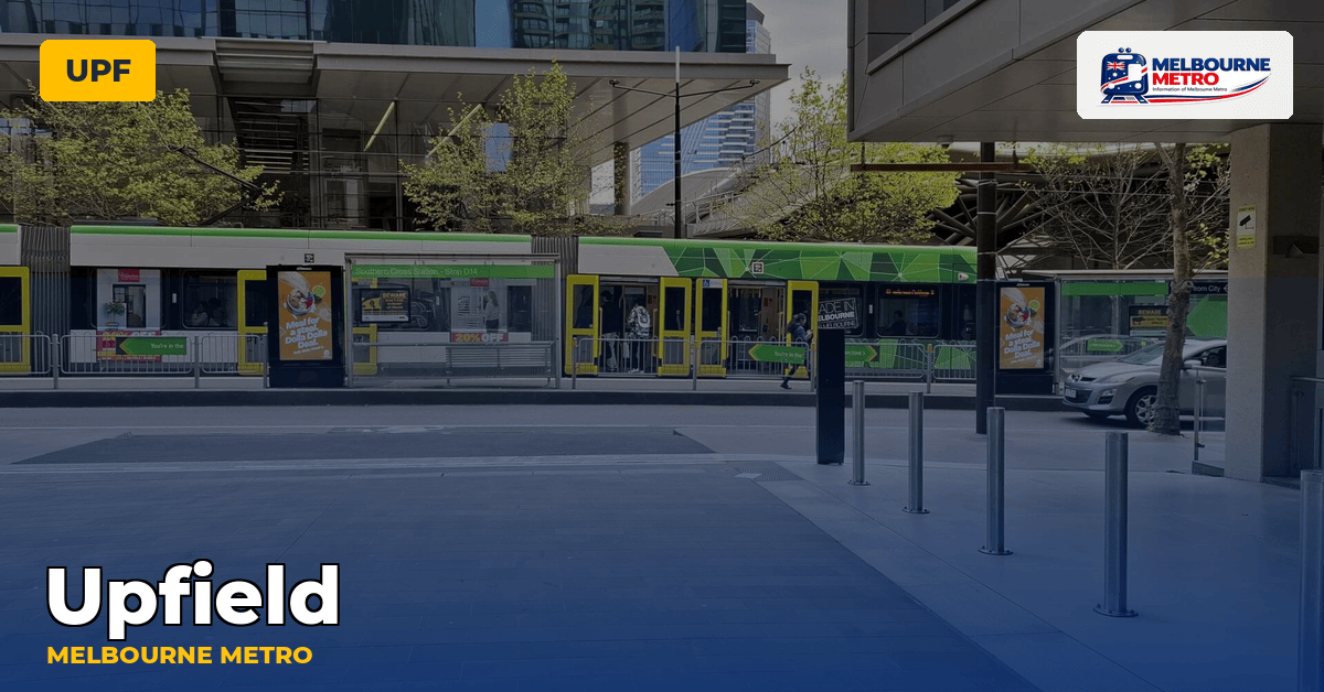 Upfield station — Melbourne Metro