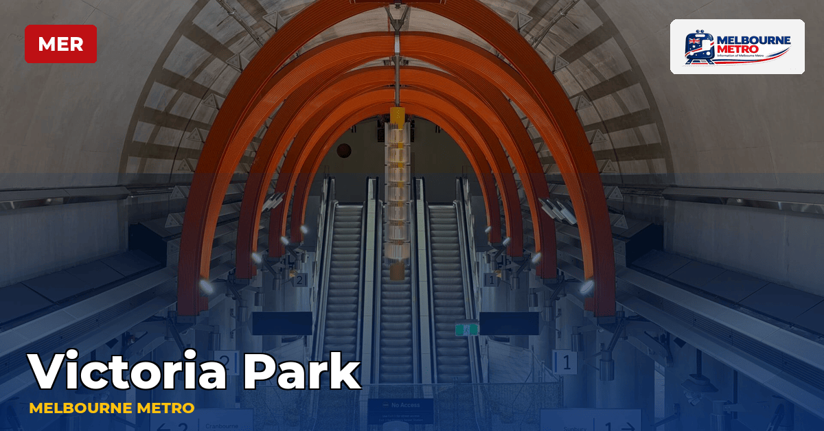 Victoria Park station — Melbourne Metro