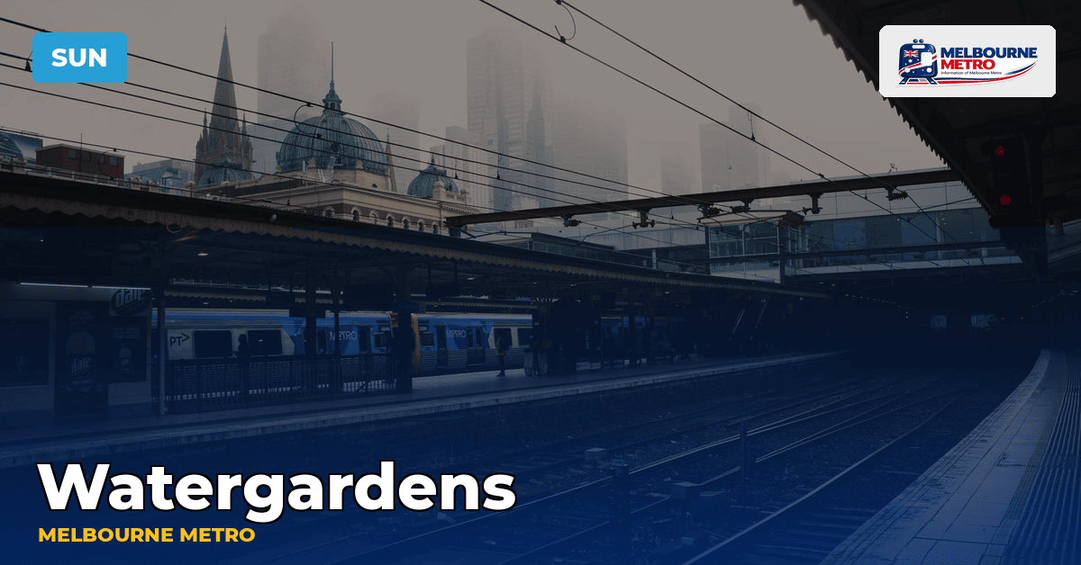 Watergardens station — Melbourne Metro
