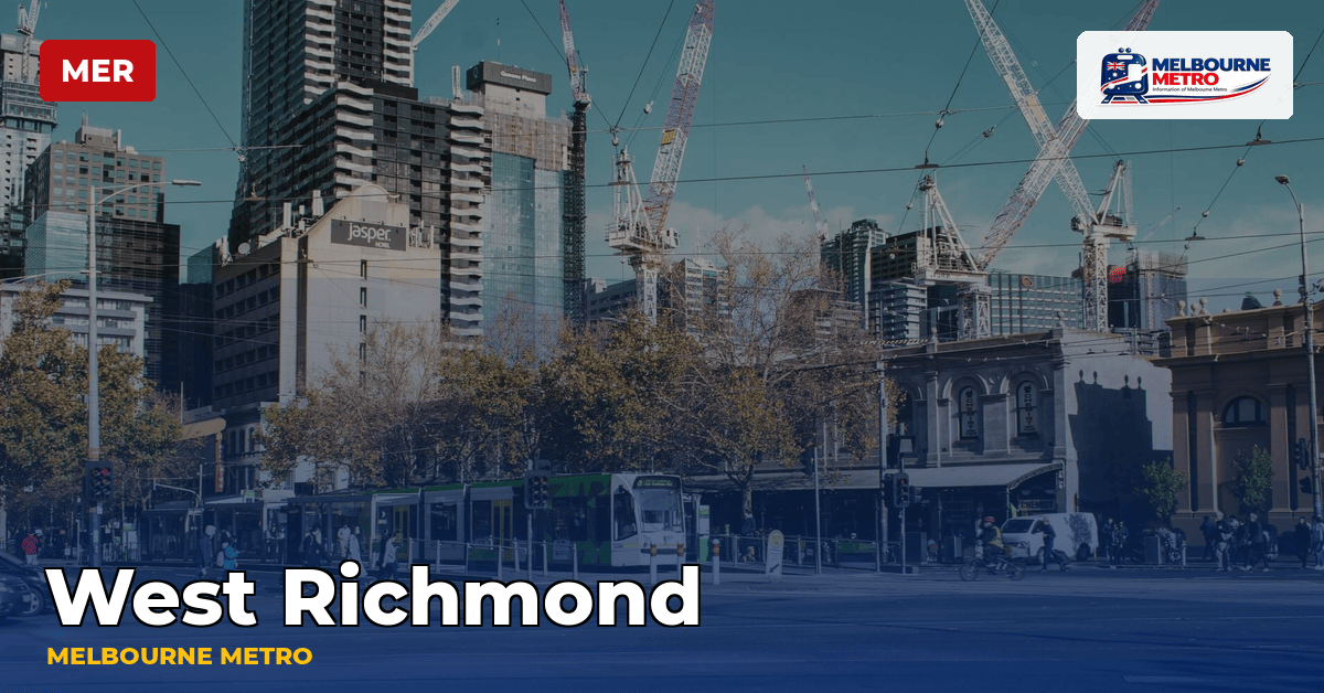 West Richmond station — Melbourne Metro