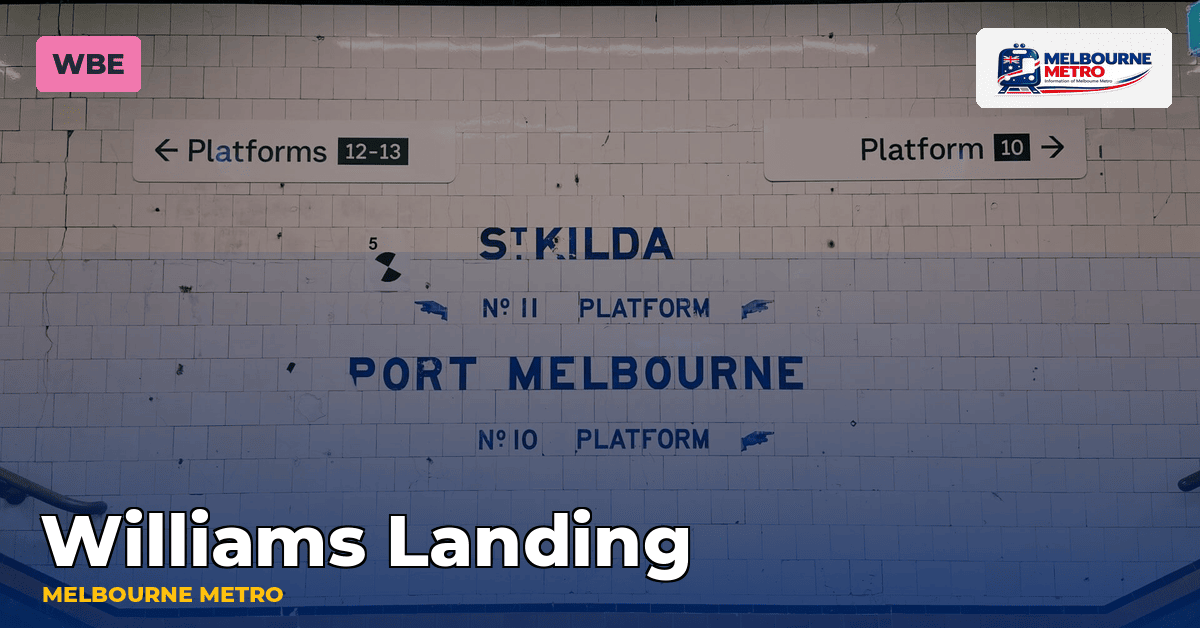 Williams Landing station — Melbourne Metro