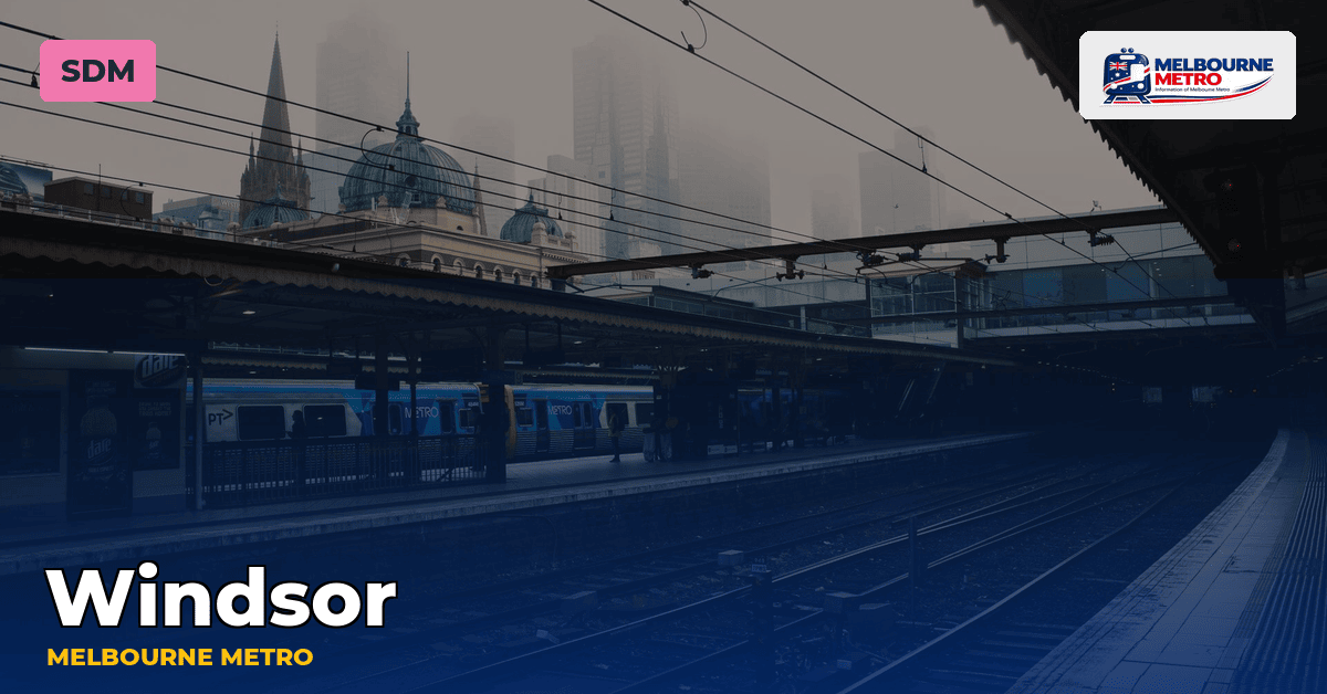 Windsor station — Melbourne Metro