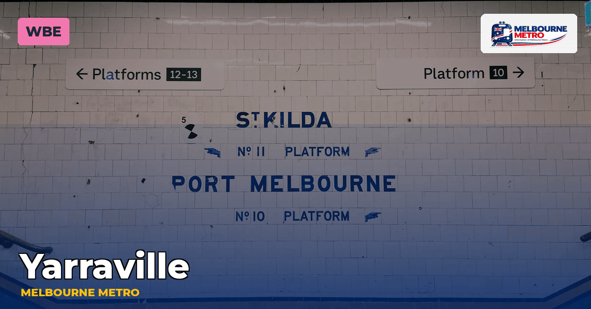 Yarraville station — Melbourne Metro